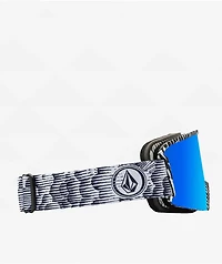 Volcom Garden Jamie Lynn Blue Snowboard Goggles 2024