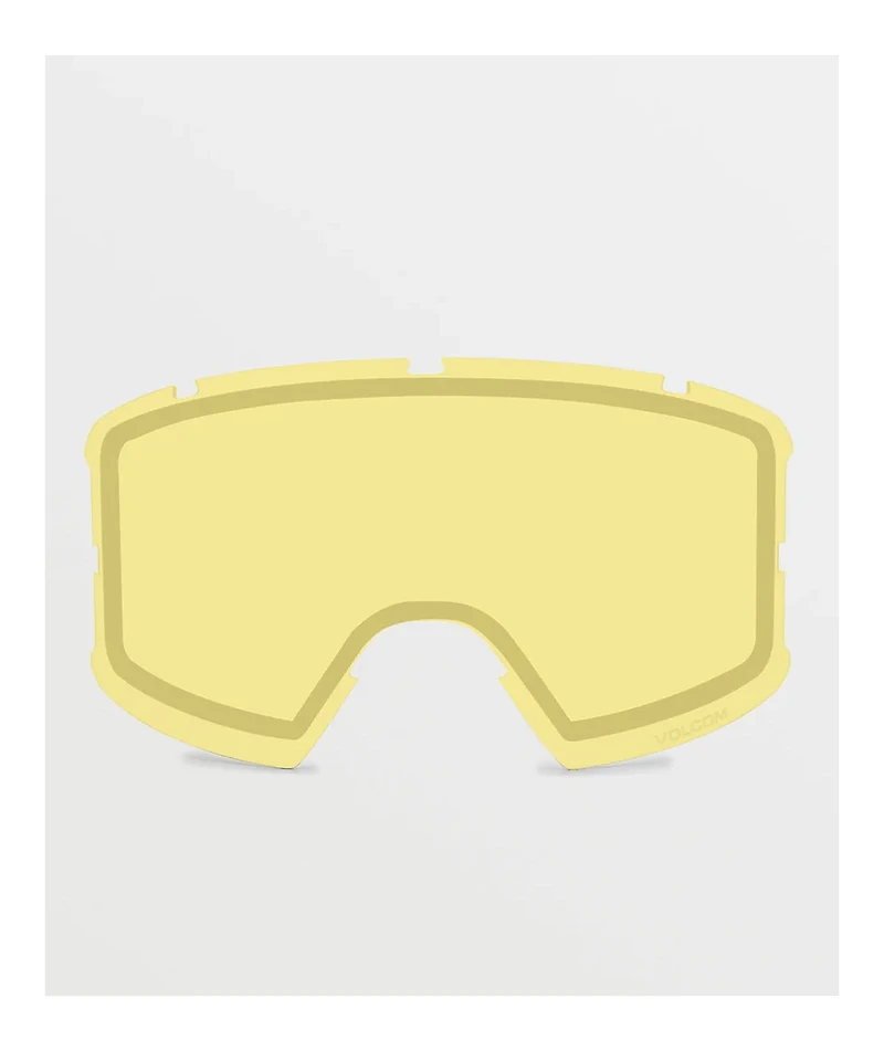 Volcom Garden Matte White & Pink Chrome Snowboard Goggles
