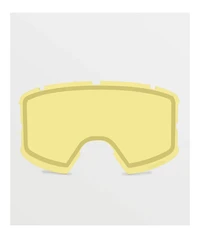 Volcom Garden Matte White & Pink Chrome Snowboard Goggles