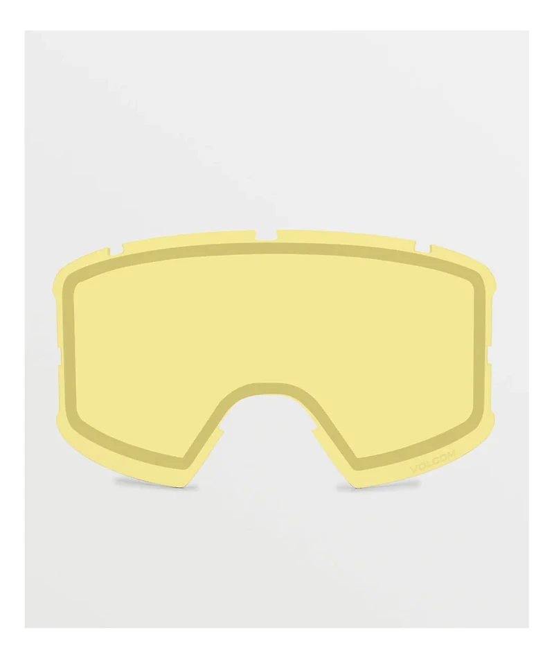 Volcom Garden Military Gold & Red Chrome Snowboard Goggles