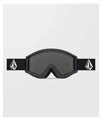 Volcom Hijinx Matte Black Smoke Snowboard Goggles