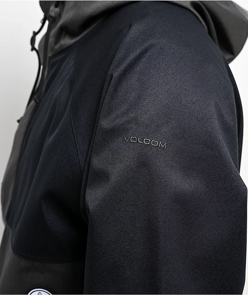 Volcom Hosesegor Black & Grey 20K Anorak Snowboard Jacket