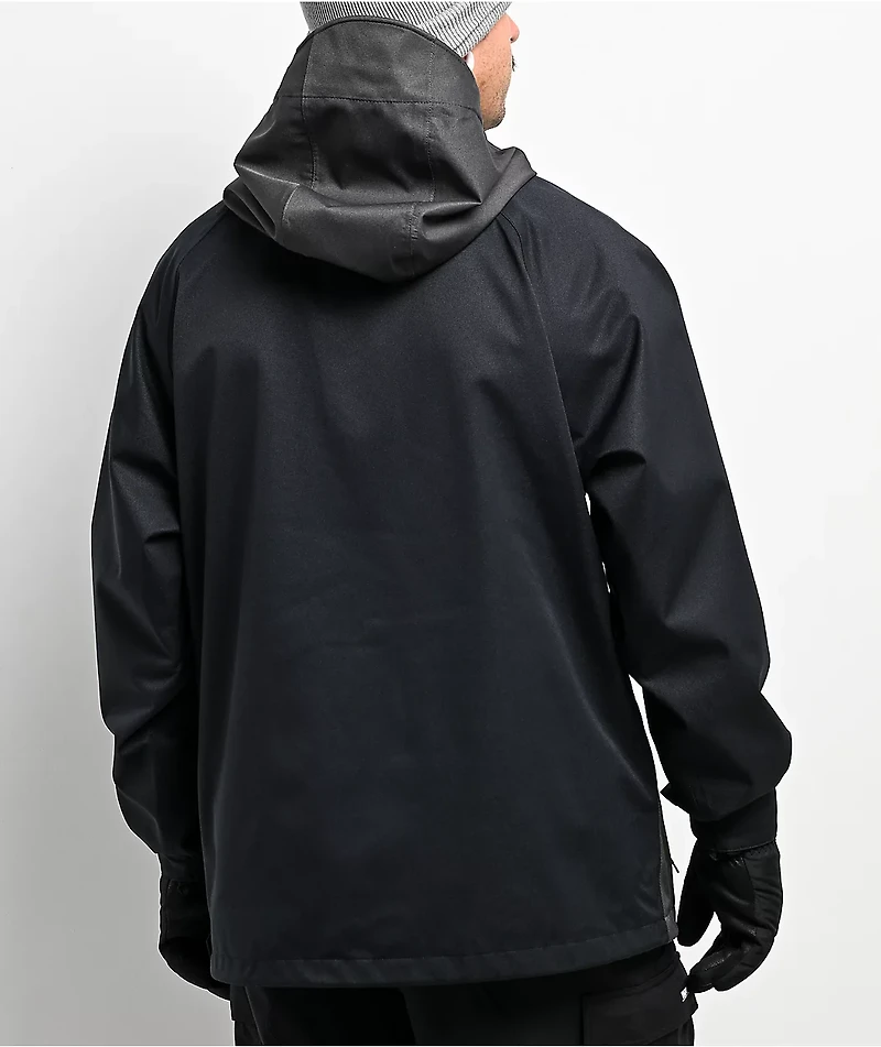 Volcom Hosesegor Black & Grey 20K Anorak Snowboard Jacket