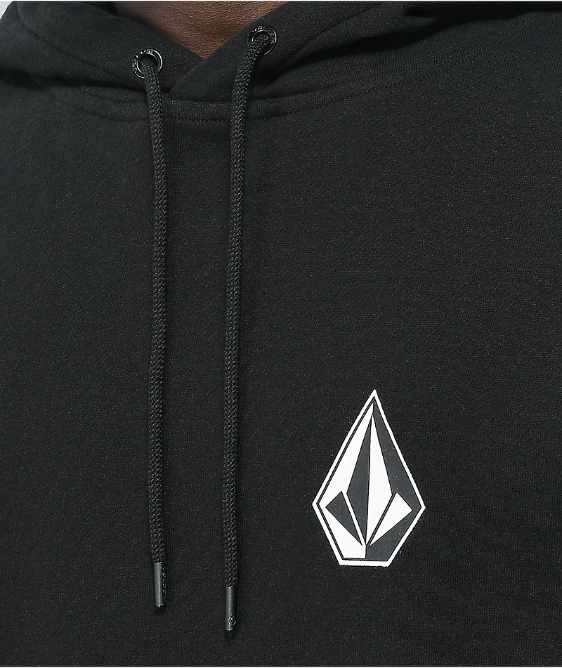 Volcom Iconic Stone Black Hoodie