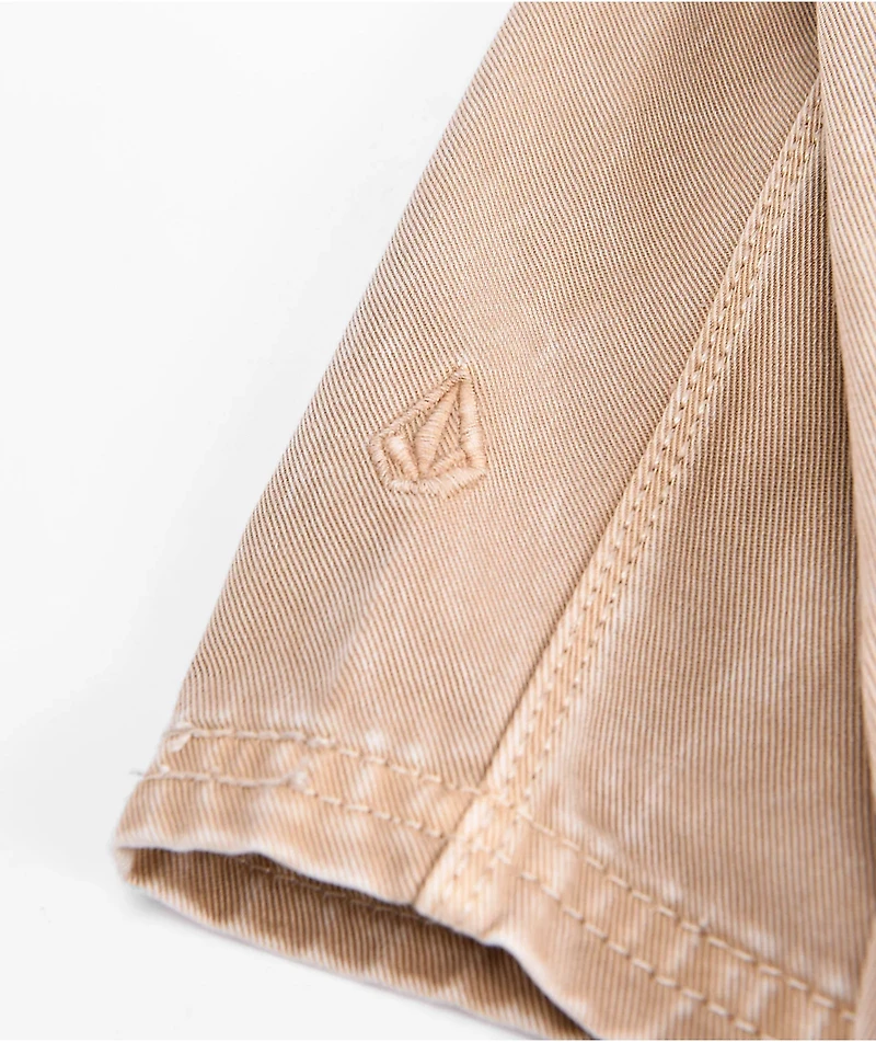 Volcom Kraftsman Natural Denim Shorts