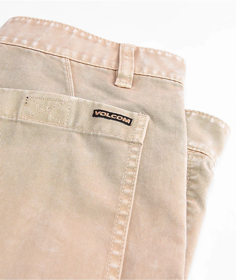 Volcom Kraftsman Natural Denim Shorts