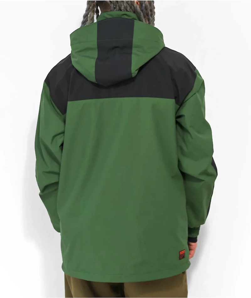 Volcom Longo Dark Green Gore-Tex Anorak Snowboard Jacket