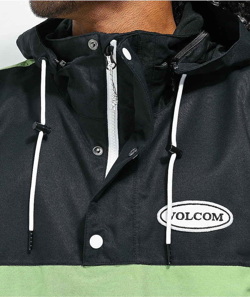 Volcom Longo Green 10K Anorak Snowboard Jacket
