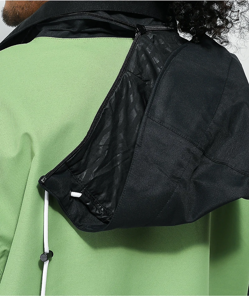 Volcom Longo Green 10K Anorak Snowboard Jacket