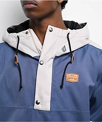 Volcom Longo Indigo 20K Snowboard Hoodie 2025