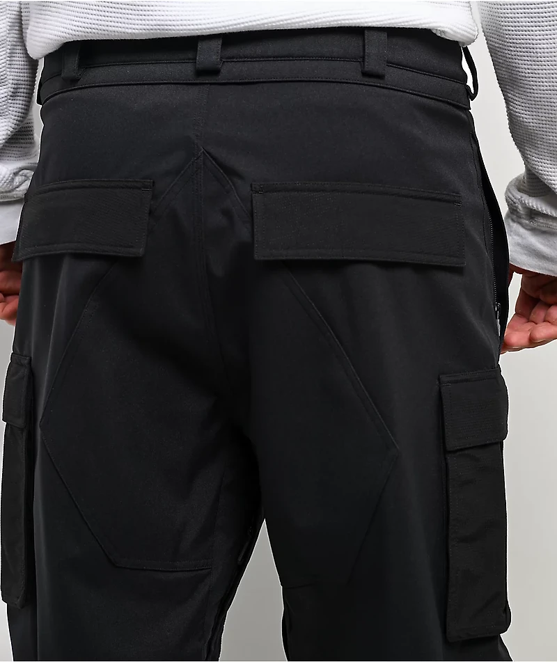 Volcom NWRK Black 15K Baggy Snowboard Pants
