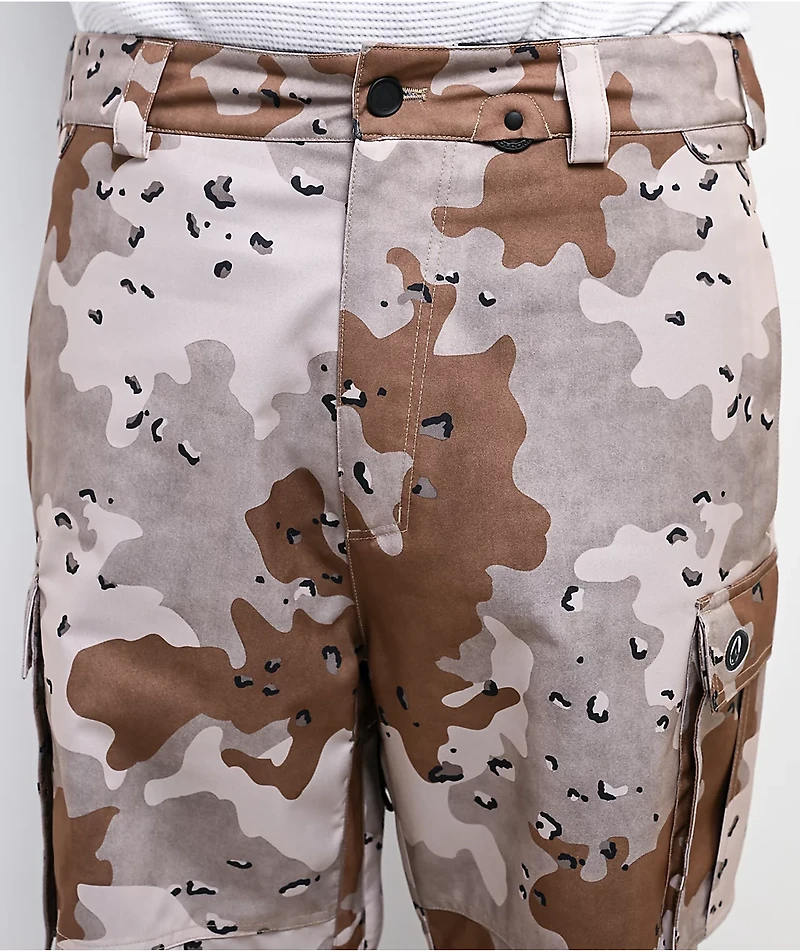 Volcom NWRK Camo 15K Baggy Snowboard Pants