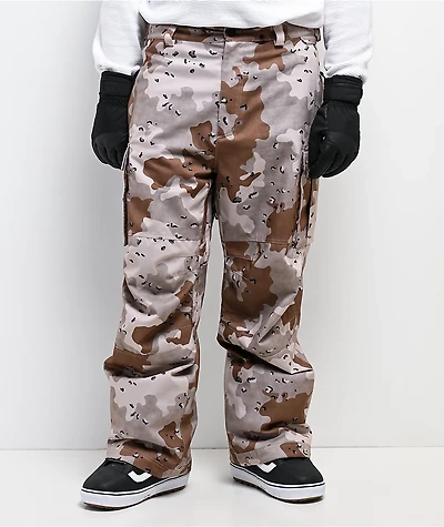 Volcom NWRK Camo 15K Baggy Snowboard Pants