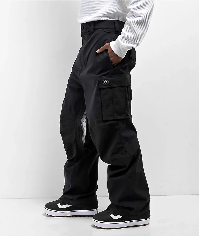 Volcom Nwrk Black 10K Snowboard Pants