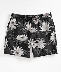 Volcom Polys Cracker Stealth Grey Board Shorts