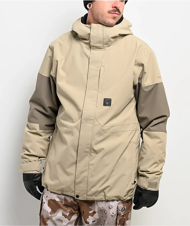 Volcom Primry Moss Green 10K Snowboard Jacket