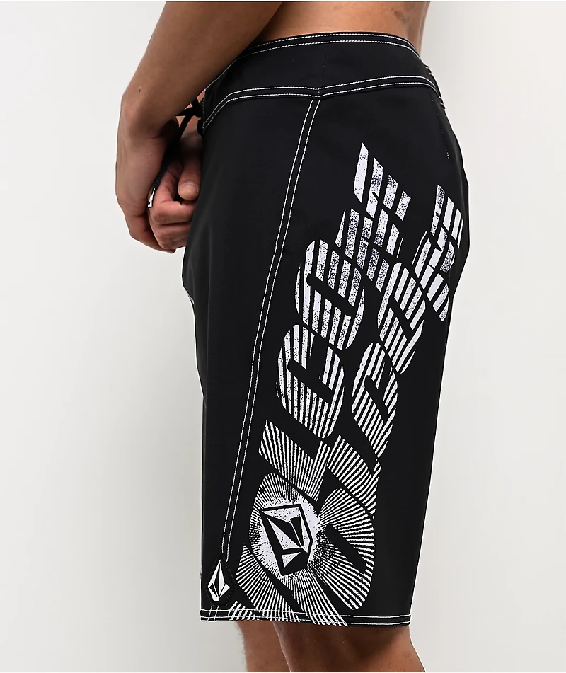 Volcom Reaper Mod 2 Black Board Shorts