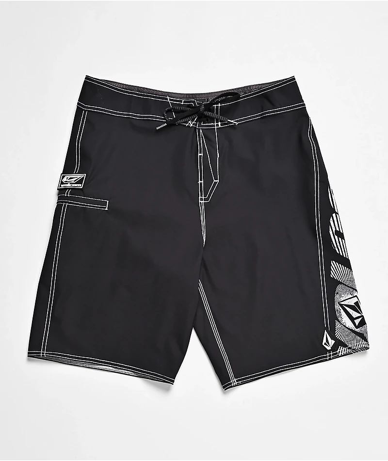 Volcom Reaper Mod 2 Black Board Shorts