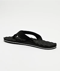 Volcom Recliner Black Sandals