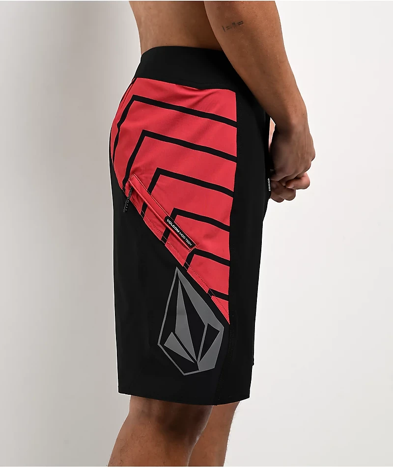 Volcom Ripper Mod 21 Black Board Shorts