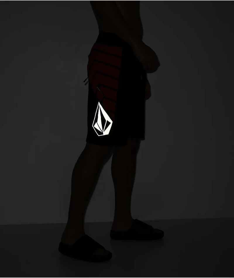 Volcom Ripper Mod 21 Black Board Shorts
