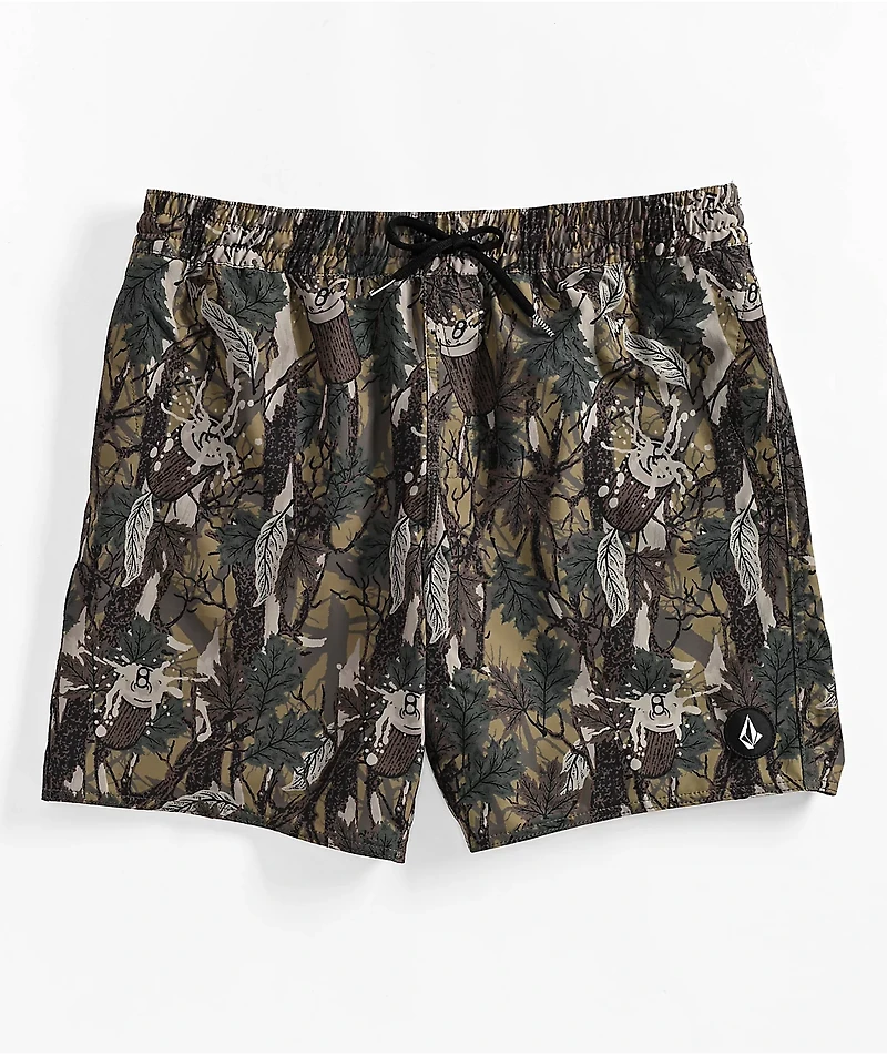 Volcom Sanctorium Camo Board Shorts
