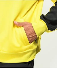 Volcom She Crew Yellow Fleece Jacket