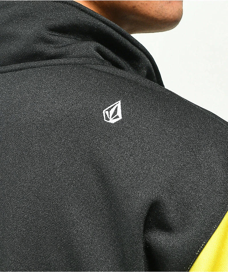 Volcom She Crew Yellow Fleece Jacket