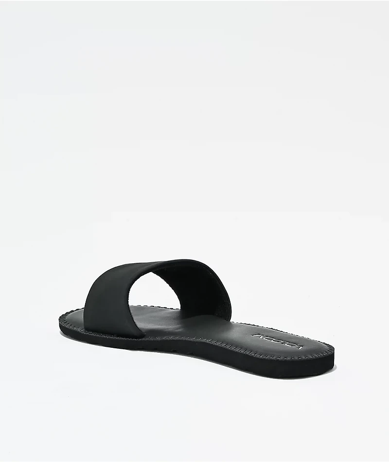 Volcom Simple Black Out Slide Sandals