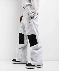 Volcom Snow Billow White Camo 10k Snowboard Pants