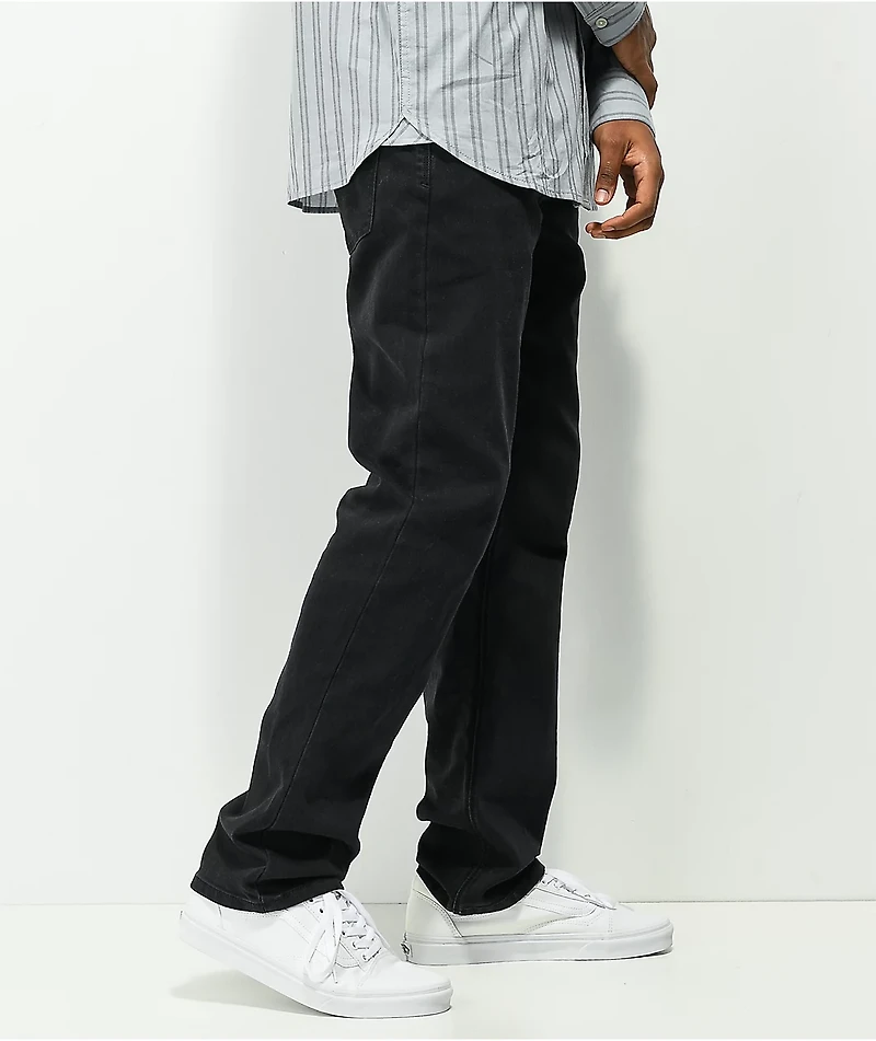 Volcom Solver Black Denim Jeans