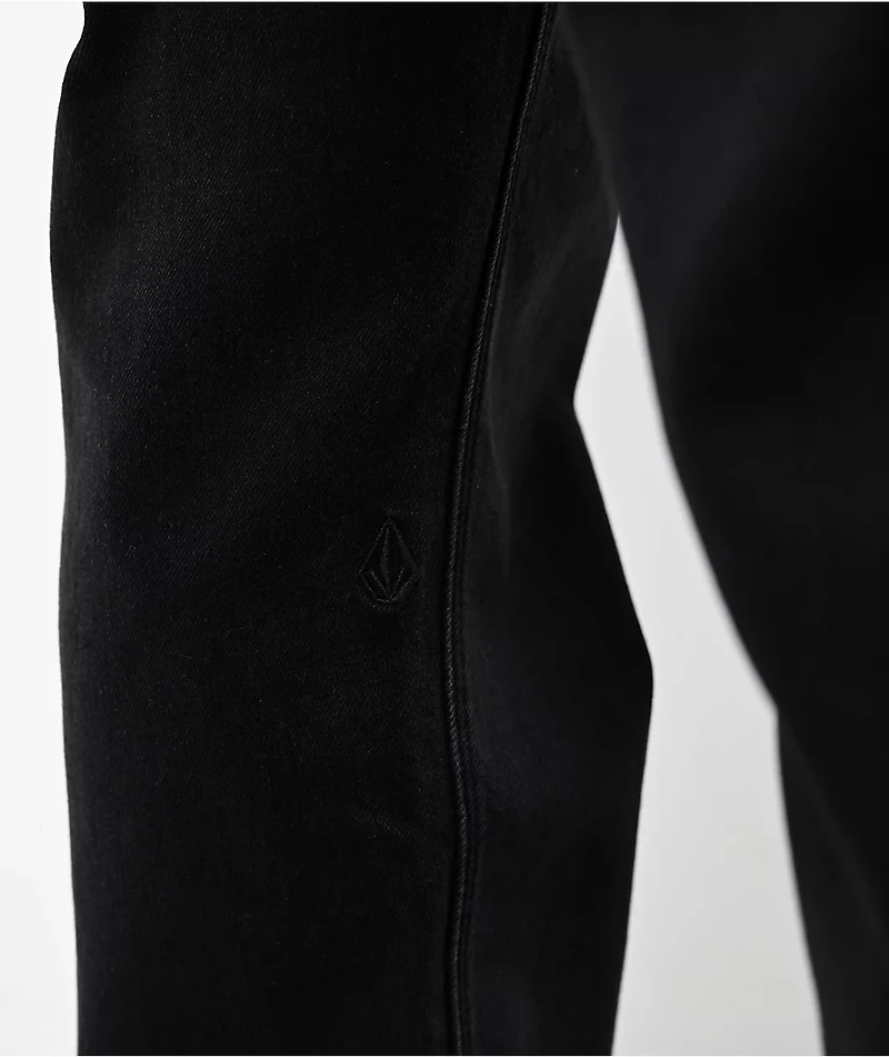Volcom Solver Black Out Denim Jeans