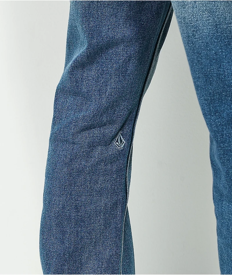 Volcom Solver Broken Blue Denim Jeans