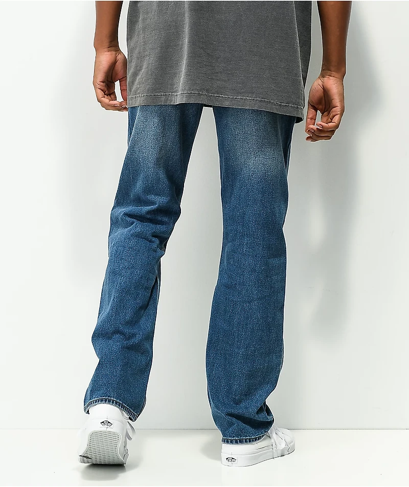 Volcom Solver Broken Blue Denim Jeans