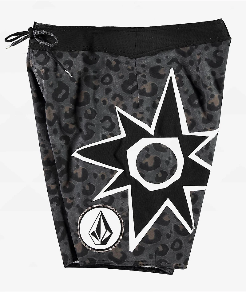 Volcom St4r G4zer Asphalt Black Board Shorts