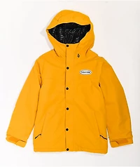 Volcom Stone 91 Yellow 10K Snowboard Jacket Kids