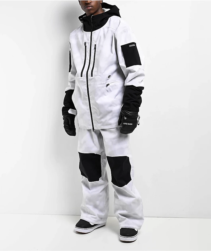 Volcom V.Co WFO White Camo 15k Snowboard Jacket