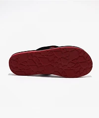 Volcom Victor Black & Red Sandals