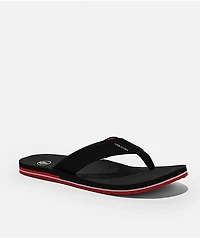 Volcom Victor Black & Red Sandals