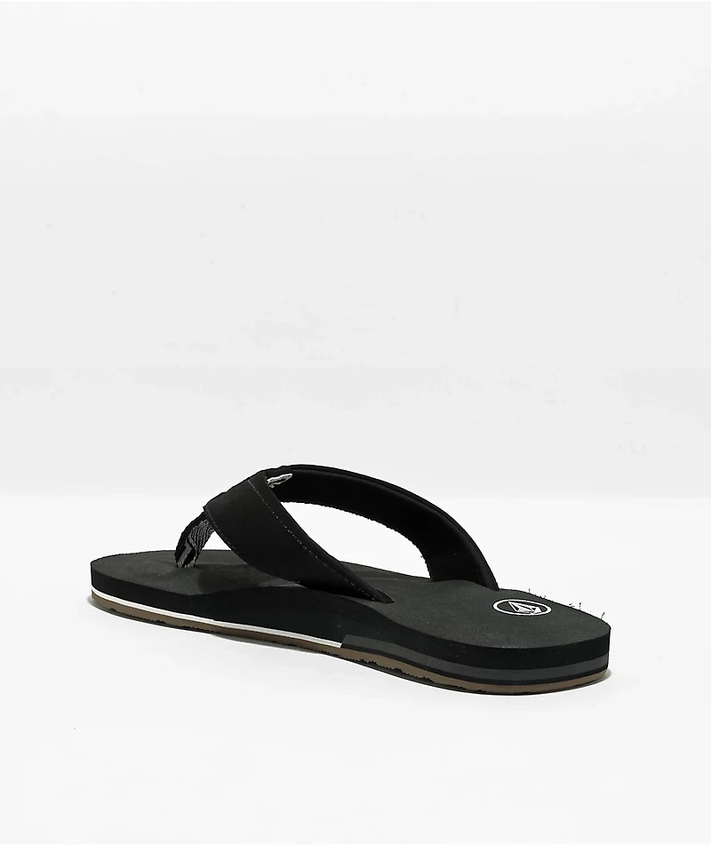 Volcom Victor Black Sandals