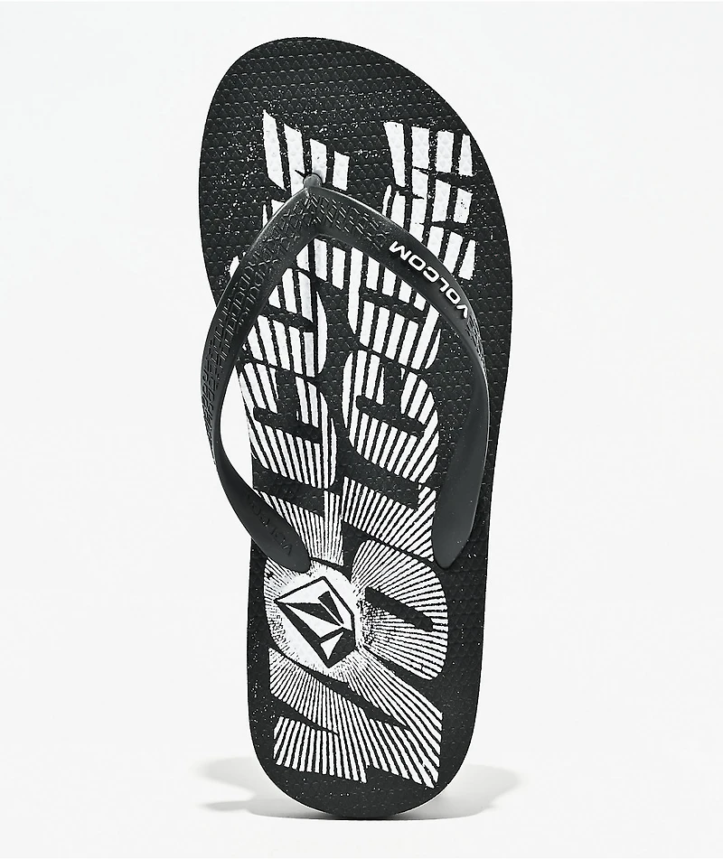 Volcom Volcomotion Black & White Sandals