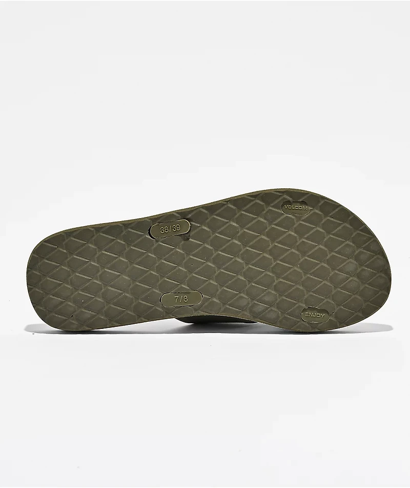 Volcom Volcomotion Olive Strap Sandals