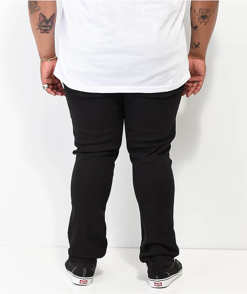 Volcom Vorta Black Denim Jeans