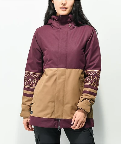 Volcom Westlands Merlot 10K Snowboard Jacket