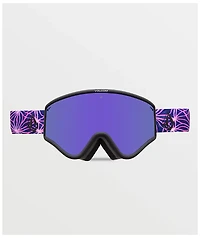 Volcom Yae Ravelson & Purple Chrome Snowboard Goggles