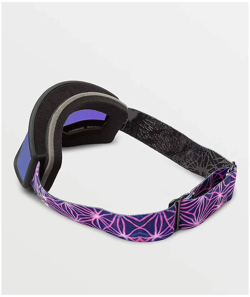 Volcom Yae Ravelson & Purple Chrome Snowboard Goggles