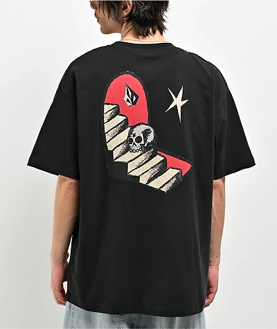 Volcom x Seth Conboy Featured Artist Black T-Shirt