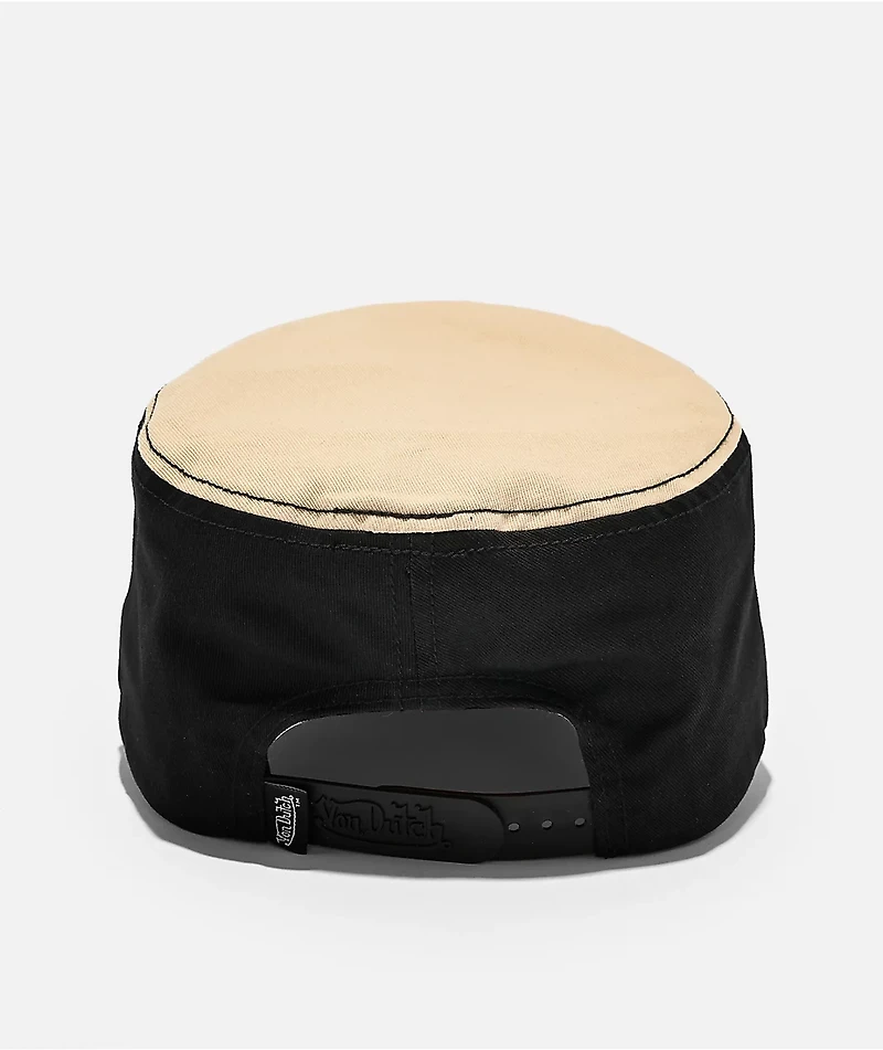 Von Dutch Black & Tan Painter's Hat