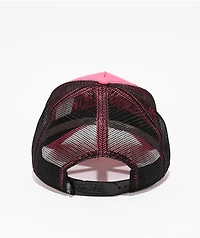 Von Dutch Bling Pink & Black Trucker Hat