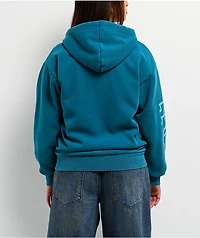 Von Dutch Blue Wash Zip Hoodie